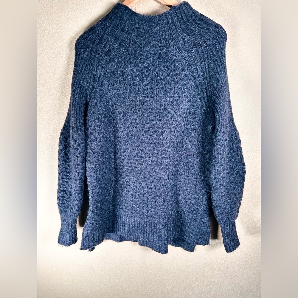 Anthropologie Women’s Bia Mock Neck Tunic Sweater - Picture 4 of 10